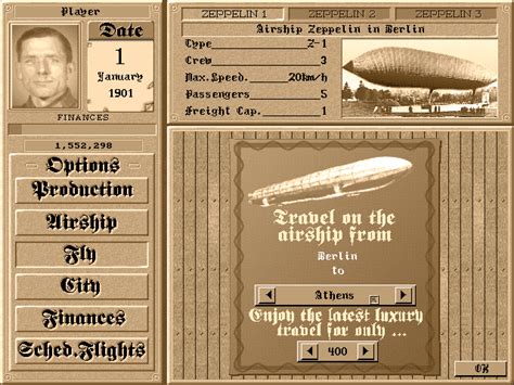 Zeppelin: Giants of the Sky (DOS) Game Download .